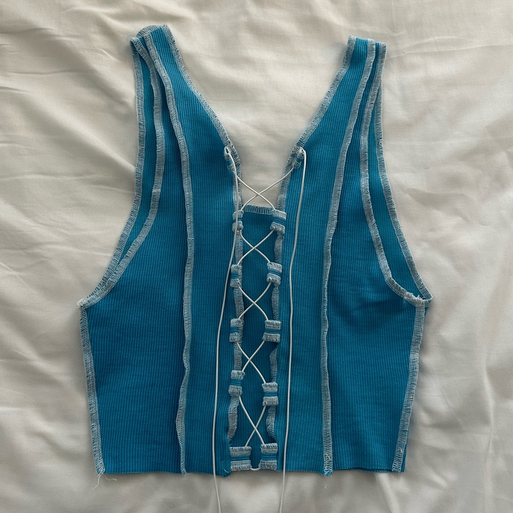 Lace Up Top
